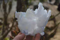 Natural Etched Blue Chalcedony Specimens  x 3 From Malawi - Toprock Gemstones and Minerals 