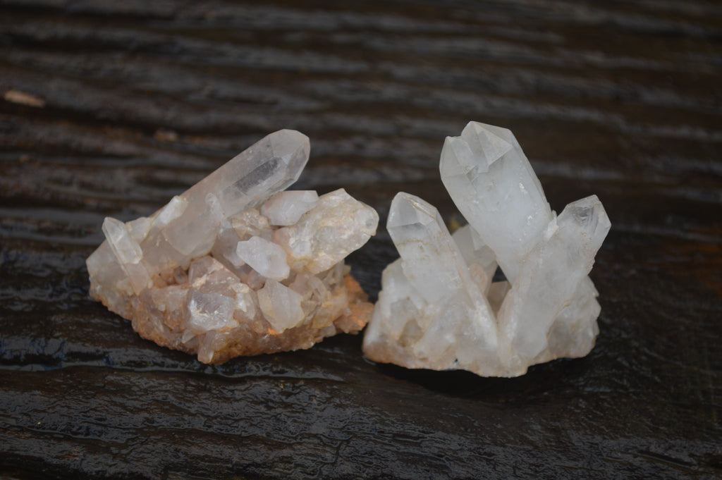 Natural Mini Quartz Clusters  x 35 From Madagascar - Toprock Gemstones and Minerals 