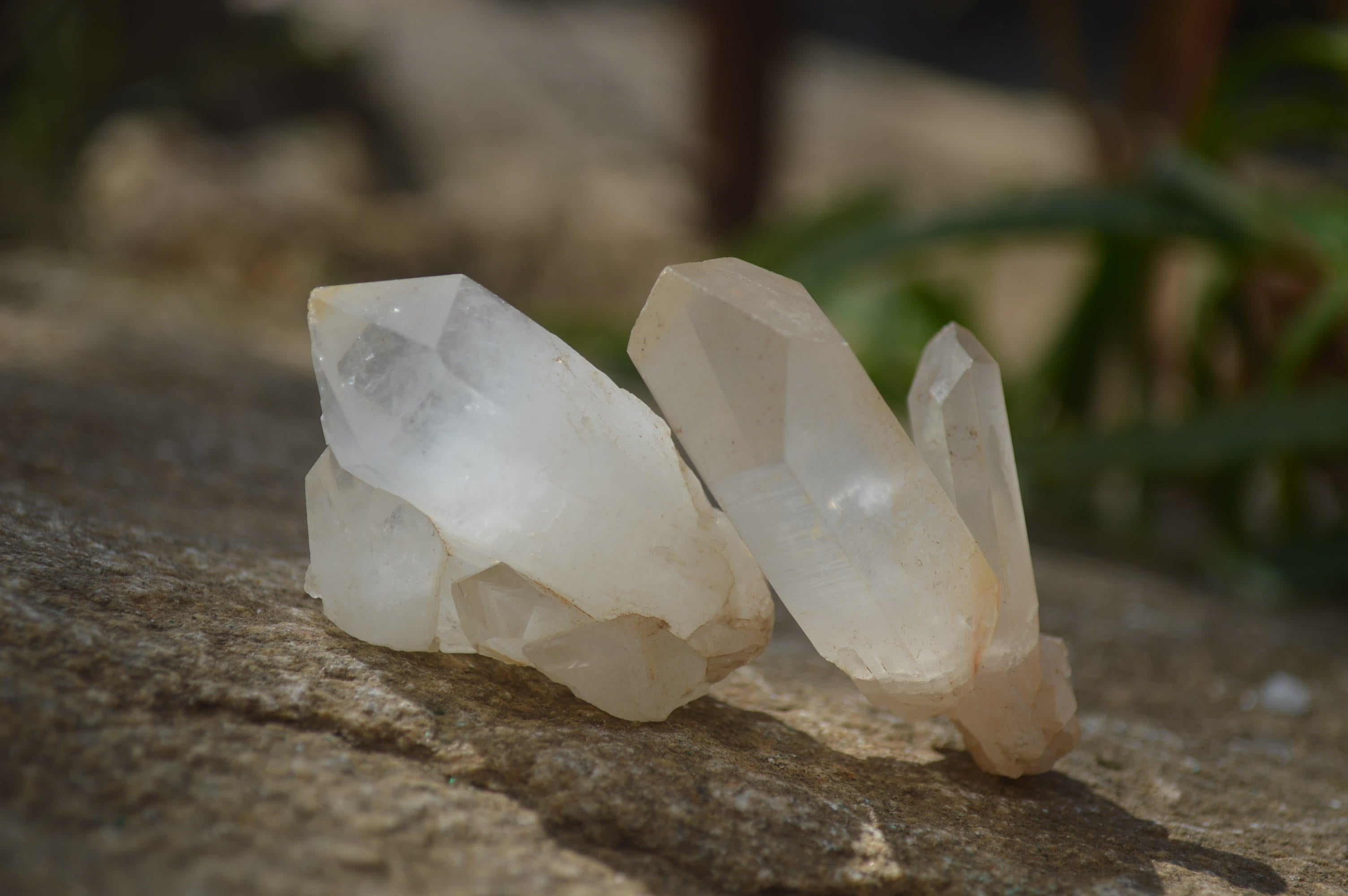 Natural Mini Quartz Clusters  x 35 From Madagascar - Toprock Gemstones and Minerals 