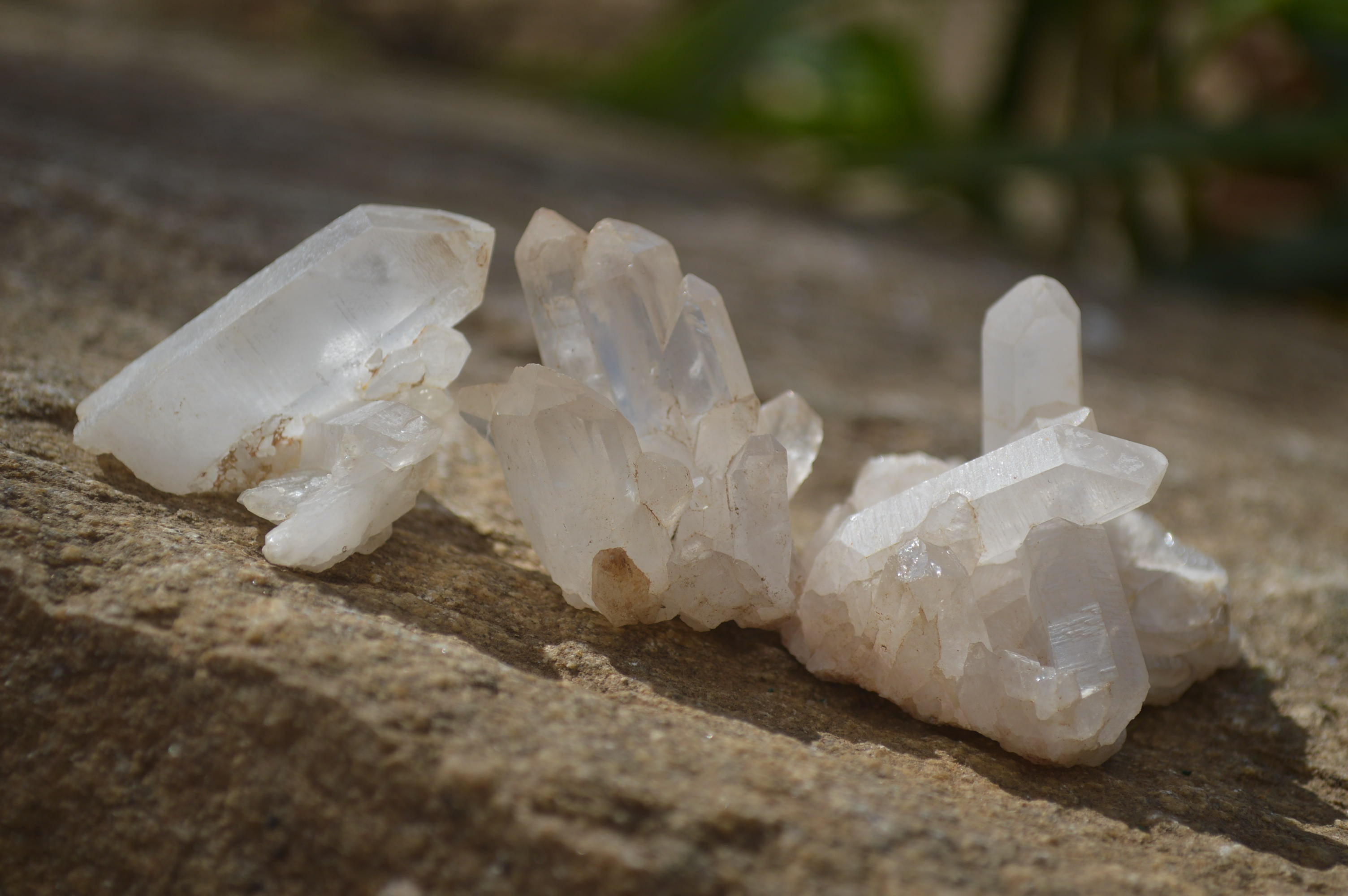 Natural Mini Quartz Clusters  x 35 From Madagascar - Toprock Gemstones and Minerals 