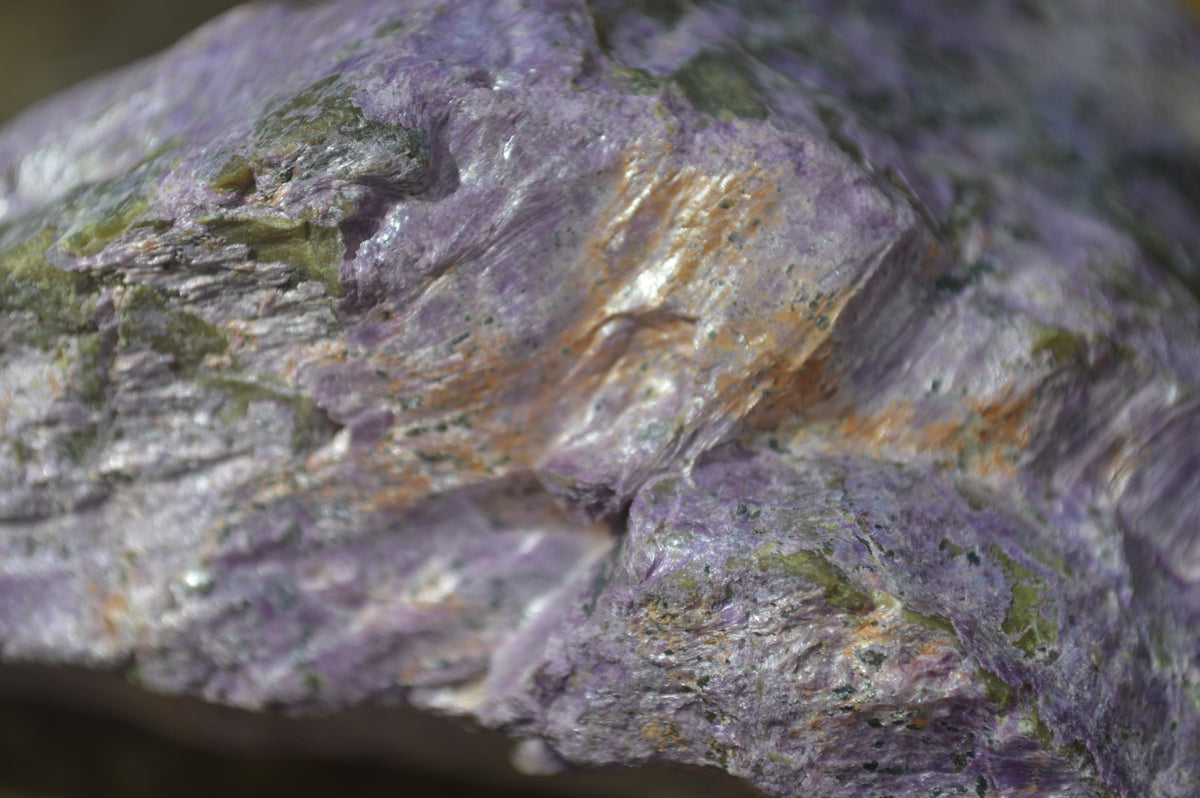 Natural Rough Stichtite & Serpentine Specimens x 2 From Barberton, South Africa - Toprock Gemstones and Minerals 