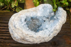 Natural Blue Celestite Geode Specimen  x 1 From Sakoany, Madagascar - Toprock Gemstones and Minerals 