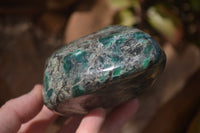 Polished Rare Emerald Mica In Matrix Standing Free Forms x 1 From Mutoko, Zimbabwe - Toprock Gemstones and Minerals 