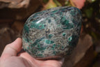 Polished Rare Emerald Mica In Matrix Standing Free Forms x 1 From Mutoko, Zimbabwe - Toprock Gemstones and Minerals 