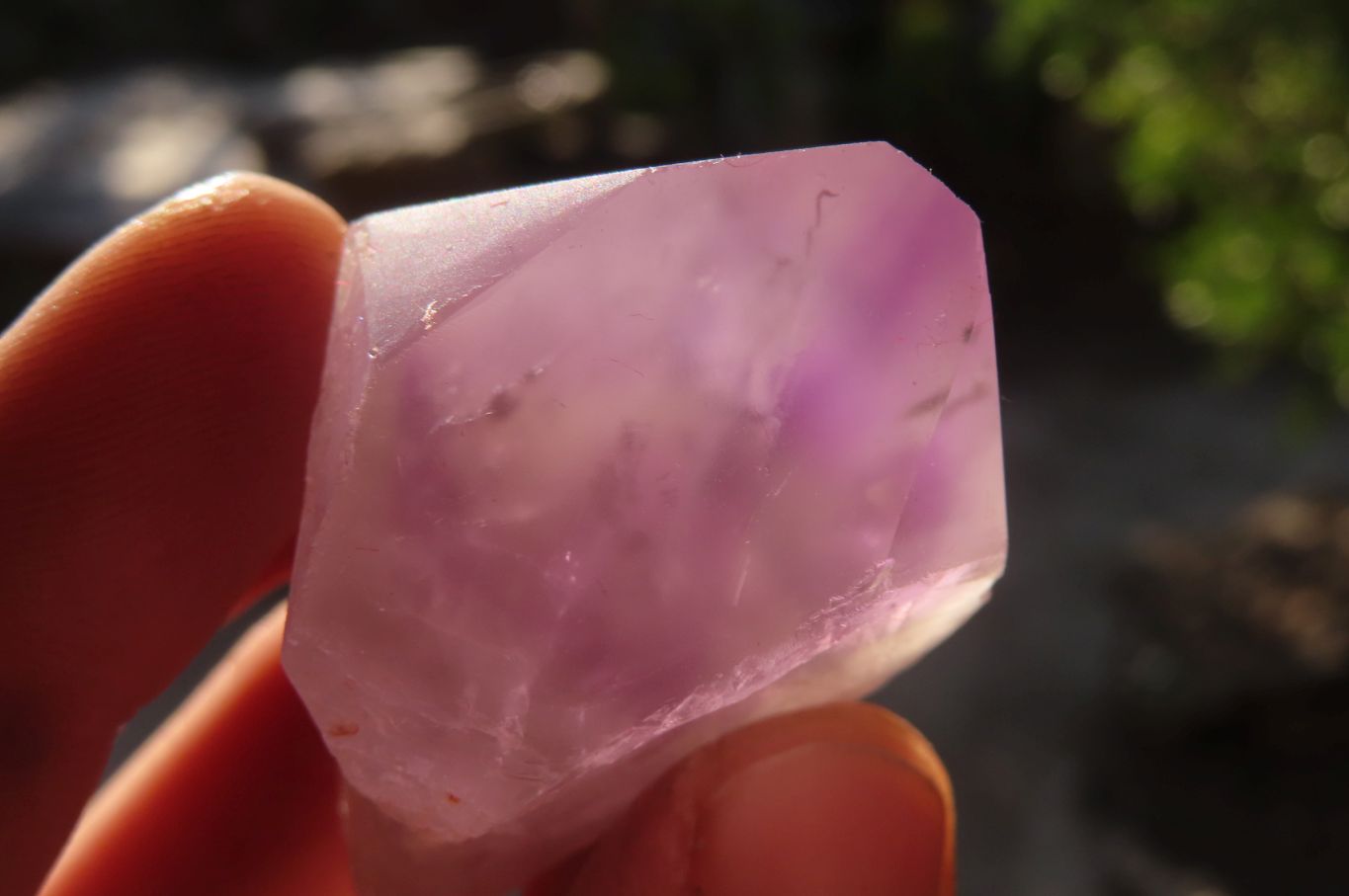 Polished Jacaranda Amethyst Crystals x 12 From Zambia - Toprock Gemstones and Minerals 