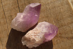 Polished Jacaranda Amethyst Crystals x 12 From Zambia - Toprock Gemstones and Minerals 