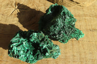 Natural Chatoyant Silky Malachite Specimens  x 12 From Kasompe, Congo - Toprock Gemstones and Minerals 