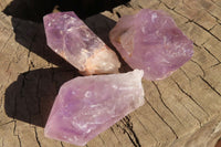 Natural Jacaranda Amethyst Crystals x 35 From Zambia - Toprock Gemstones and Minerals 