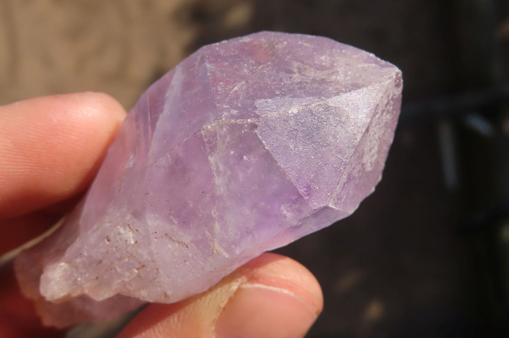 Natural Jacaranda Amethyst Crystals x 35 From Zambia - Toprock Gemstones and Minerals 