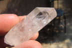 Natural Etched Clear Quartz Crystal Specimens x 35 From Zambia - Toprock Gemstones and Minerals 