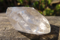 Natural Etched Clear Quartz Crystal Specimens x 35 From Zambia - Toprock Gemstones and Minerals 