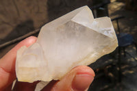 Natural Castle Quartz Crystal Specimens  x 12 From Madagascar - Toprock Gemstones and Minerals 