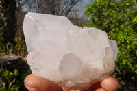 Natural Castle Quartz Crystal Specimens  x 12 From Madagascar - Toprock Gemstones and Minerals 
