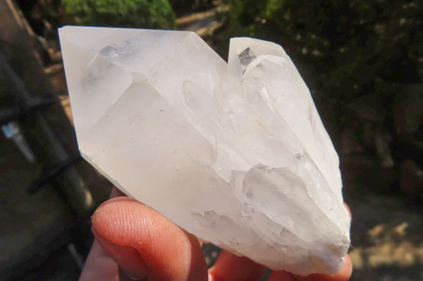 Natural Castle Quartz Crystal Specimens  x 12 From Madagascar - Toprock Gemstones and Minerals 