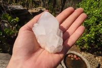 Natural Castle Quartz Crystal Specimens  x 12 From Madagascar - Toprock Gemstones and Minerals 