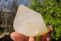 Natural Castle Quartz Crystal Specimens  x 12 From Madagascar - Toprock Gemstones and Minerals 