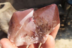 Natural Red Hematoid Quartz Specimens x 12 From Karoi, Zimbabwe - Toprock Gemstones and Minerals 