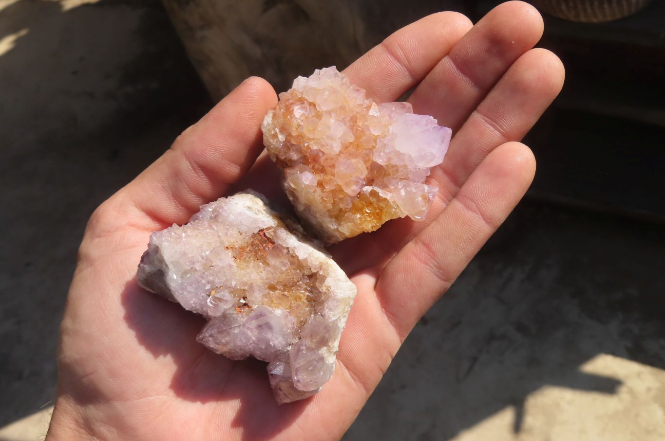 Natural Mixed Spirit Quartz Specimens x 12 From Boekenhouthoek, South Africa - Toprock Gemstones and Minerals 
