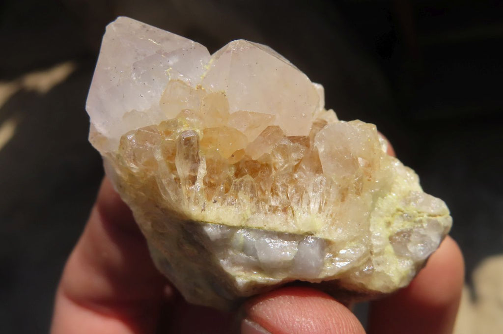 Natural Mixed Spirit Quartz Specimens x 12 From Boekenhouthoek, South Africa - Toprock Gemstones and Minerals 