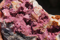 Natural Pink Salrose Cobaltion Dolomite Specimens x 4 From Kakanda, Congo - Toprock Gemstones and Minerals 