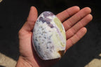 Polished White Dendritic Agate Standing Free Forms  x 4 From Madagascar - Toprock Gemstones and Minerals 