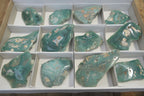 Polished On One Side Emerald Mtorolite Plates x 12 From Mutorashanga, Zimbabwe - Toprock Gemstones and Minerals 