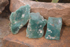 Polished On One Side Emerald Mtorolite Plates x 12 From Mutorashanga, Zimbabwe - Toprock Gemstones and Minerals 
