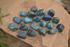 Polished Mini Shattuckite Free Forms x 20 From Congo - Toprock Gemstones and Minerals 