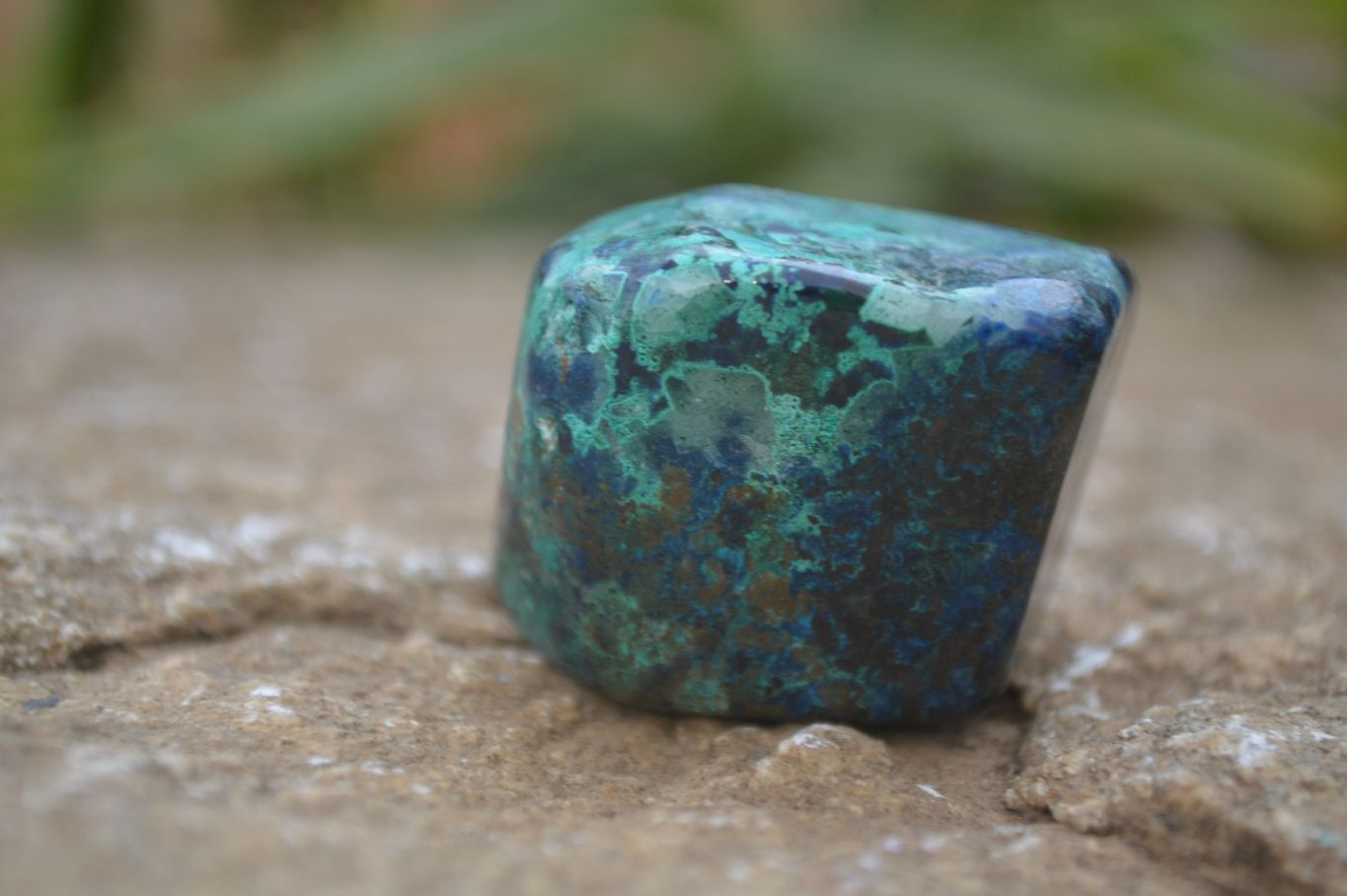 Polished Mini Shattuckite Free Forms x 20 From Congo - Toprock Gemstones and Minerals 
