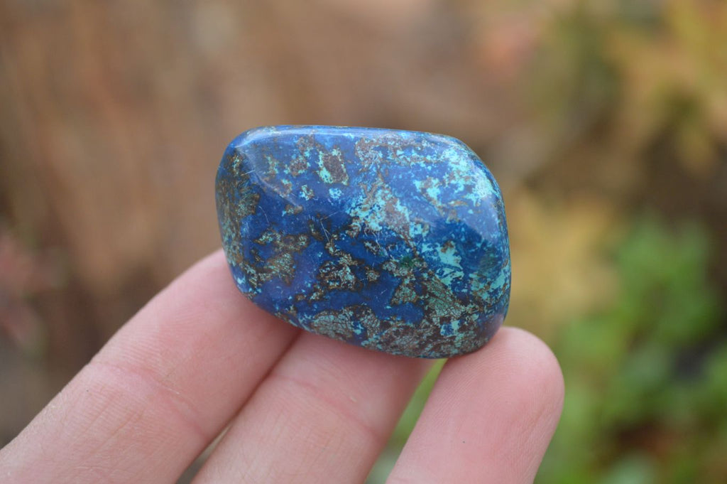 Polished Mini Shattuckite Free Forms x 20 From Congo - Toprock Gemstones and Minerals 