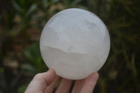 Polished Extra Large Girasol Pearl Quartz Ball  x 1 From Madagascar - Toprock Gemstones and Minerals 