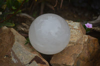Polished Extra Large Girasol Pearl Quartz Ball  x 1 From Madagascar - Toprock Gemstones and Minerals 
