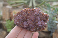 Natural Dark Amethyst Crystal Plates x 6 From Kwaggafontein, South Africa - Toprock Gemstones and Minerals 