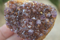 Natural Dark Amethyst Crystal Plates x 6 From Kwaggafontein, South Africa - Toprock Gemstones and Minerals 