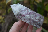 Polished Rubellite Pink Tourmaline Matrix Points x 2 From Karibib, Namibia - Toprock Gemstones and Minerals 