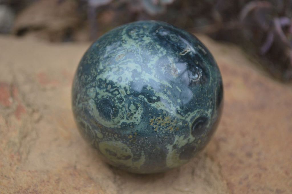Polished Stromatolite Spheres  x 4 From Katsepy, Madagascar - Toprock Gemstones and Minerals 