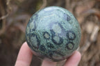 Polished Stromatolite Spheres  x 4 From Katsepy, Madagascar - Toprock Gemstones and Minerals 