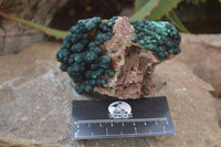 Natural Rare Ball Malachite On Drusy Quartz Dolomite Specimens x 2 From Kambove, Congo - Toprock Gemstones and Minerals 