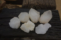 Natural Large Quartz Crystals  x 6 From Madagascar - Toprock Gemstones and Minerals 