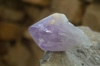 Polished Jacaranda Amethyst Crystals x 12 From Zambia - Toprock Gemstones and Minerals 