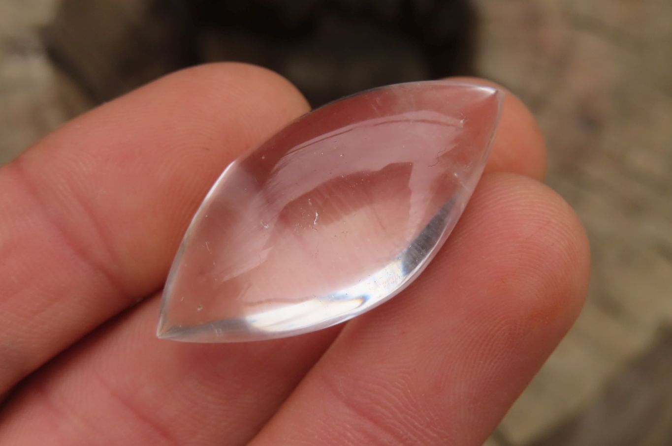 Polished Clear Quartz Angel Tears  x 20 From Madagascar - Toprock Gemstones and Minerals 