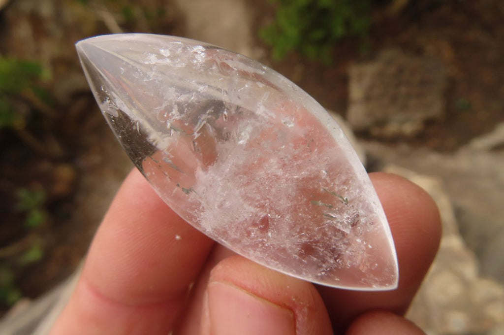 Polished Clear Quartz Angel Tears  x 20 From Madagascar - Toprock Gemstones and Minerals 