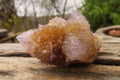 Natural Spirit Ametrine Quartz Clusters x 12 From Boekenhouthoek, South Africa - Toprock Gemstones and Minerals 
