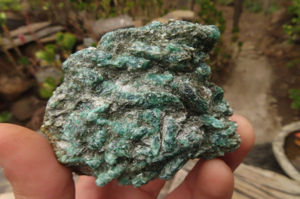 Natural Rare Emerald Mica In Matrix Cobbed Specimens x 6 From Mutoko, Zimbabwe - Toprock Gemstones and Minerals 