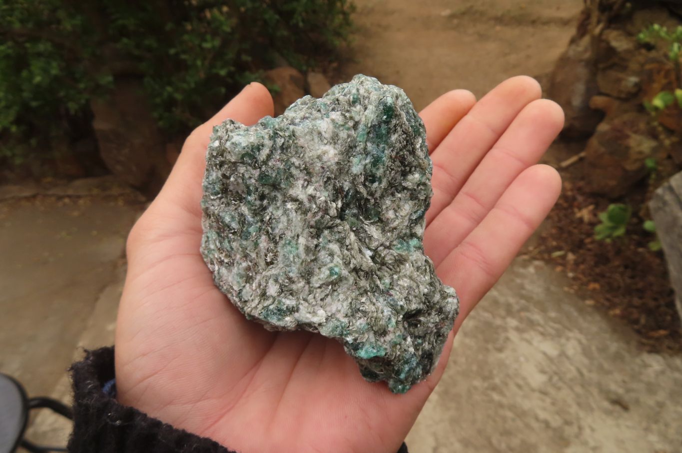 Natural Rare Emerald Mica In Matrix Cobbed Specimens x 6 From Mutoko, Zimbabwe - Toprock Gemstones and Minerals 