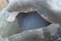 Natural Extra Large Etched Blue Chalcedony Specimen  x 1 From Malawi - Toprock Gemstones and Minerals 
