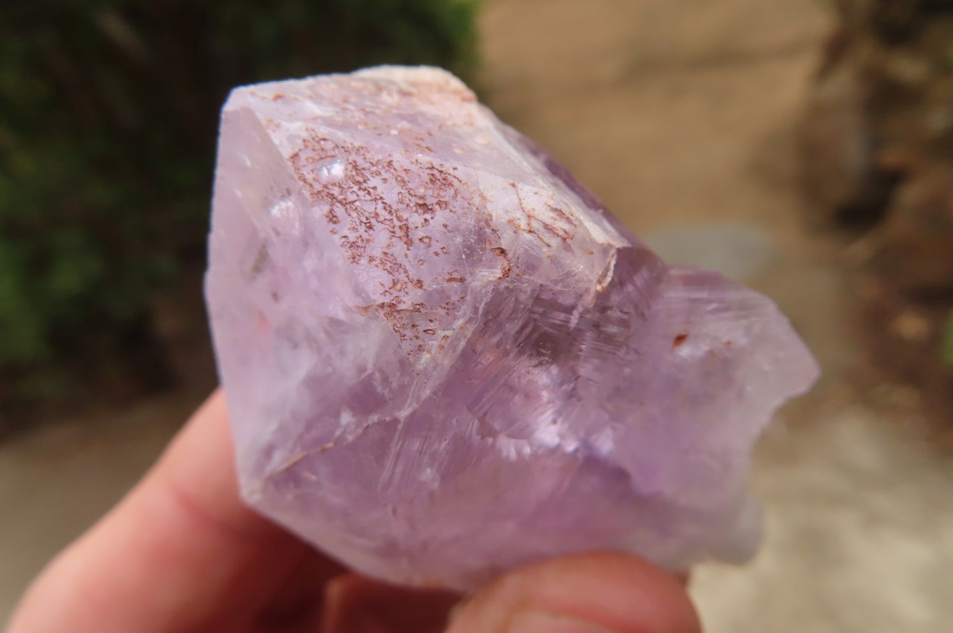 Natural Jacaranda Amethyst Crystals x 35 From Zambia - Toprock Gemstones and Minerals 