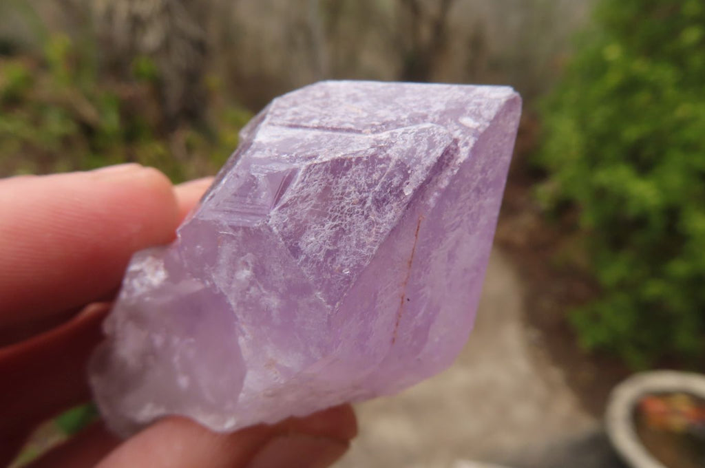 Natural Jacaranda Amethyst Crystals x 35 From Zambia - Toprock Gemstones and Minerals 