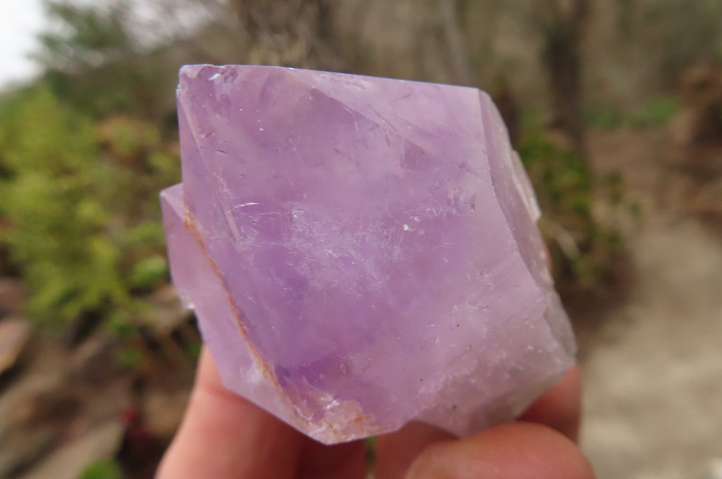 Natural Jacaranda Amethyst Crystals x 35 From Zambia - Toprock Gemstones and Minerals 