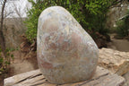 Polished Large Blue Lace Agate Standing Free Form  x 1 From Nsanje, Malawi - Toprock Gemstones and Minerals 